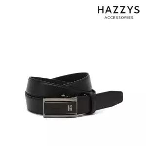 헤지스 ACC 선물포장 블랙 버클 로고장식 소가죽 자동벨트 HJBE5E780BK HJBE5E780BKLL