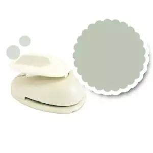 모양펀치 034 물결원 펀칭기 R-76