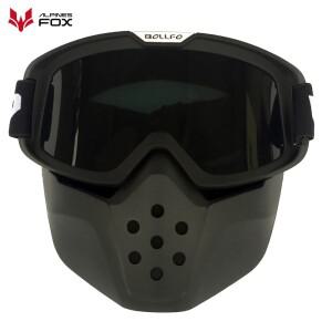 빈티지 바이크 오토바이 상어 헬멧 고글 모토크로스 안경 레트로 방풍 오픈 페이스 마스크