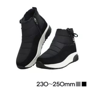 따뜻한 방한슈즈 여성 패딩부츠 인조퍼안감 겨울