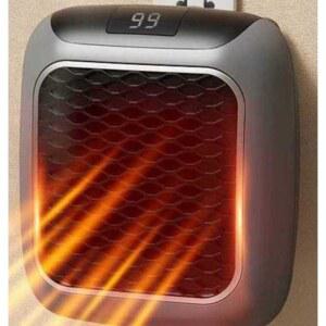 콘센트 미니 온풍기 벽걸이 화장실 핸디형 절전 그린 리모컨