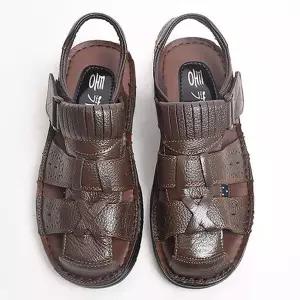 남자 소가죽 샌들 여름 물놀이 바캉스 패션 아빠 신발