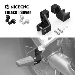 BMW 호환 R 1250 GS R1250GS 어드벤처 2018-2024 NICECNC 승객 발판 하강 키트 ADV