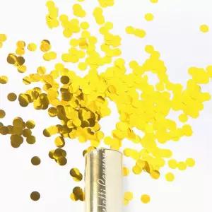 부모님 칠순 생일잔치 금색 색종이폭죽3P 행사장 약혼식 연회장