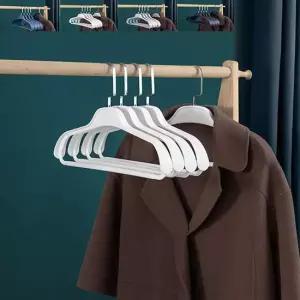 라운드 대형 옷걸이 10p 세탁 의류매장 옷가게 논슬립