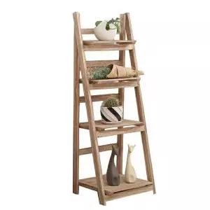 벽장식장 고재선반 클래식 다용도 서재 엔틱 3겹