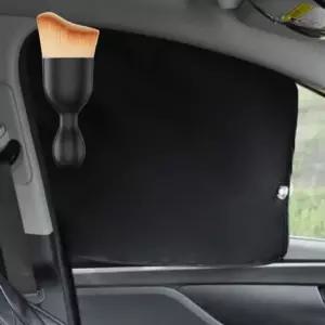 자동차 자석 햇빛가리개 맞춤형 커튼 암막 선쉐이드 다용도 먼지 브러쉬 세트