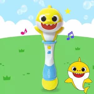[보리보리/베스트쇼핑]아기상어 멜로디 자동 버블봉 유아 어린이 비눗방울