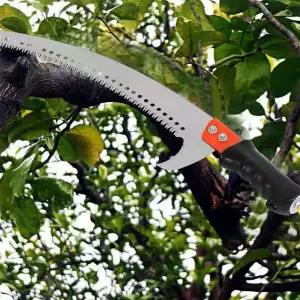 나무톱 이중 칼날 다기능 접이식 전지톱 장대 4미터