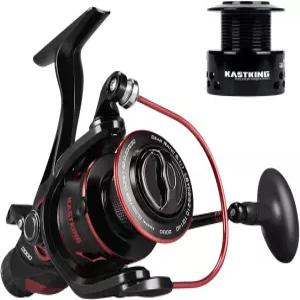 캐스트킹 샤키 미끼 피더 III 스피닝 릴 10+1 차폐 스테인리스 스틸 BB - 라이브 라이너 낚시 액션을 위한