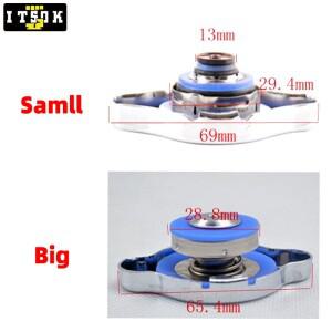 Ralliart 라디에이터 캡 JDM 고압 레이싱 카 워터 탱크 커버 1.3 Bar MITSUBISHI Evo Diamante Outlander