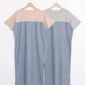 의류 날개 빅사이즈미시옷 줄지 프릴 305O323S 여성큰