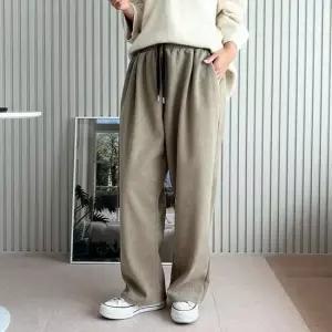 여성 가을 겨울 기모바지 코듀로이 벌룬핏 팬츠