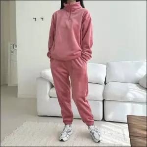 골덴 반집업 겨울 세트 4컬러 여자 조거팬츠 추리닝 기모안감