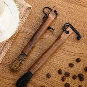 코만단테 청소 수동핸드그라 긴 잔여물제거 손잡이 보관백 강모 호두나무