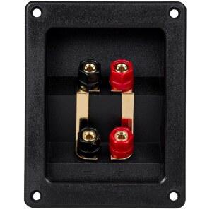 부품 익스프레스 금 도금 바이암프 스피커 와이어 단자 컵 바인딩 포스트 바나나