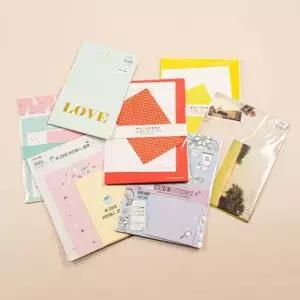 랜덤 편지지 편지봉투 0개 예쁜 귀여운 군대 감사