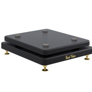 오디오 우퍼받침대 패드 흔들림 진동 흡수 방지 25x30더블 방진