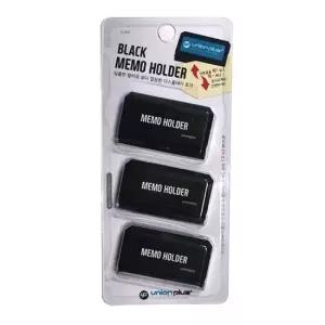 메모지홀더 클립홀더 메모홀더 (3개입) (검정)