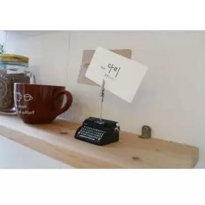 메모클립 타자기 54x43x95 다용도 알림 홀더 A7253