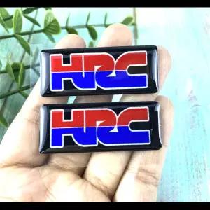 바이크 오토바이 스티커 윙 로고 HRC 탱크 헬멧 레이싱 데칼 레드 키트 혼다 호환 Cbr250r Xrv750 Cbr600rr