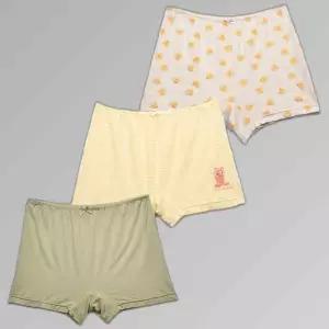 (동화) 크리미 여아 드로즈 사각 팬티3매