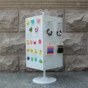 회전 선반 귀걸이 랙 매대 거치대 타공