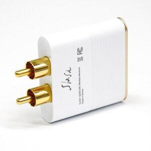 슬래시3 블루투스 DAC 수신기 | ES ES9219 쿼드 DAC, 130dB SNR LDAC, aptX HD /어댑티브 고해상도 어댑터 빈티지 홈 스테레오, 앰프, 액티브 스피커용 직접 RCA 플러그 업그레이드