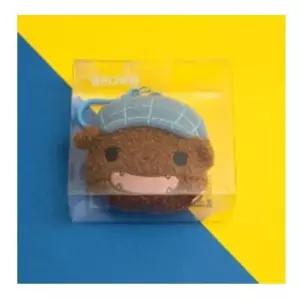 완구 엉덩이탐정 가방고리인형(브라운/PVC)