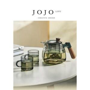 찻주전자 컬러 티팟 티포트 도자기