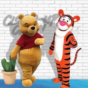 인형탈 캐릭터 곰돌이푸 용 캐릭터인형탈 프레