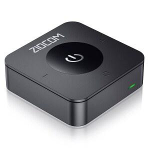 TV용 ZIOCOM 블루투스 송신기, TV /PC /스피커 /홈 스테레오용 무선 어댑터(광학, 3.5mm Aux, RCA), 2개의 장치를 동시에 페어링합니다