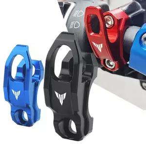 야마하 MT07 MT09 MT10 MT03 MT 03 07 09 10 범용 CNC 알로이 바이크 오토바이 액세서리 가방 헬멧 걸이