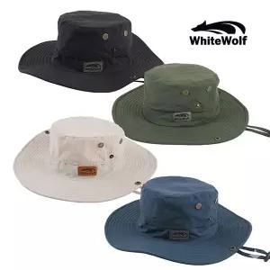 화이트울프 등산 모자 정글모 부니햇 낚시 캠핑 트래킹 자외선차단
