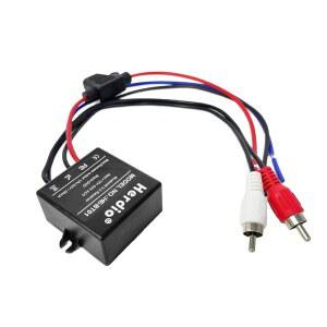 헤르디오 마린 블루투스 리시버 IP67 방수, BT 5.3 원격 무선 연결, 스테로 남성 RCA 출력, 자동차용 리시버, 요트, 트럭, 오토바이, 골프 카트, 스피커