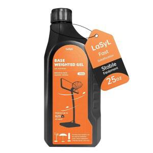 라실 베이스 가중 젤(25/50온스) - 휴대용 농구 골대, 야외 우산 및 배구 네트 앵커링을 위한 모래 모래주머니 교체 물만 사용하는 것보다 더 효과적입니다