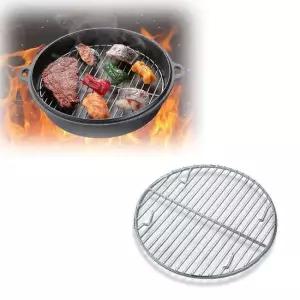 훈제바베큐그릴 캠핑 더치오븐 이너그릴 스텐 냄비찜 석쇠 튀김받침대 스텐그릴