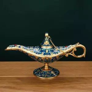 알라딘램프 빈티지 소품 장식 요술 중세 A 앤틱 주전자 럭셔리
