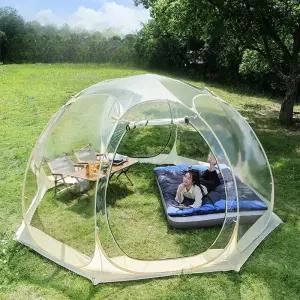 투명텐트 버블 방갈로 투명방갈로 투명 야외 돔하우스