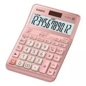 [문구/오피스] 계산기 일반 1개 카시오 전자 핑크 DF-120FM