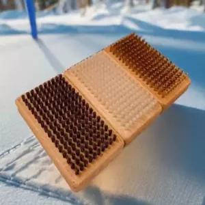 스노우보드 왁싱 말털 스노보드 솔 구리 브러쉬 스키