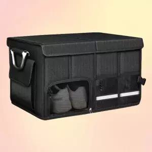 차량용 트렁크 수납함 짐정리 칸막이 접이식 폴딩