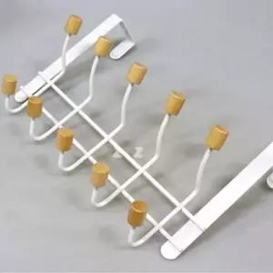 [생활] 고리 도어 후크 모자 수납 마스크 다용도 10구 문걸이 훅