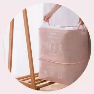 [생활] 보관함 가방 수납 이불 접이식 정리 대용량