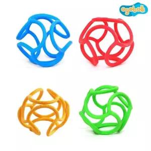 오고볼리 실리콘 치아발육기 (랜덤1개)/출산/용품/장난감/유아/완구/딸랑이치아/발육기/바나나/치아