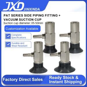 JXD PAT 시리즈 단층 진공 패드, PAT-05, 06, 08, 10, 15, 20, 25/30-35, 40/50-N 공압 흡입 컵