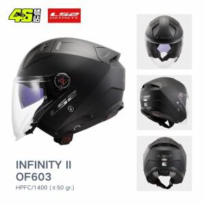 LS2 OF603 INFINITY II 빈티지 오픈 페이스 헬멧 바이크 오토바이 스쿠터 제트 레트로 Casco Moto
