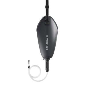 [미국배송] 라이프스트로우 피크 시리즈 - 컴팩트 그래비티 워터 필터 시스템 배낭여행 단체 캠핑 하이킹 및 여행용 3L 다크 마운틴 그레이