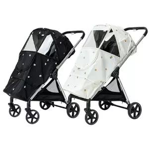 잉글레시나 일렉타 퀴드3 나우 앱티카 시그니처 자수사계절 유모차 방풍커버