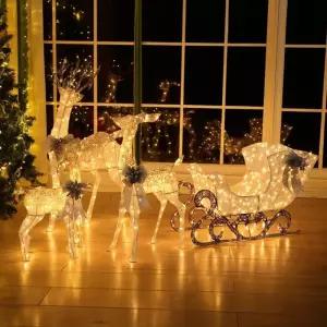 대형 루돌프 분위기 장식 트리 크리스마스 빛나는사슴